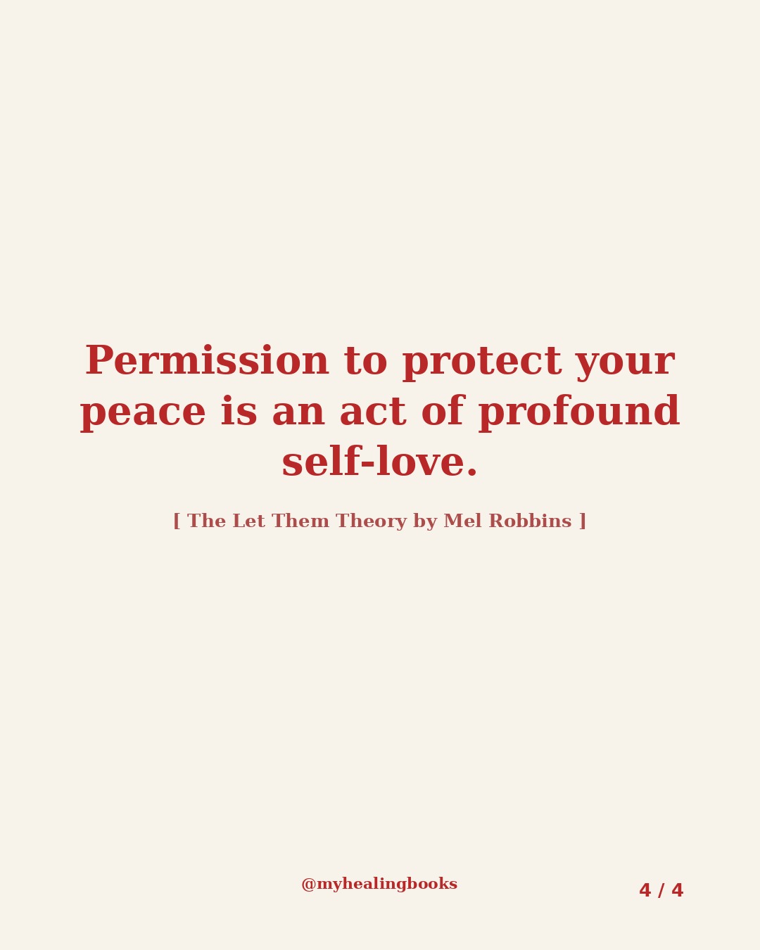Slide 4 for The Let Them Theory by Mel Robbins